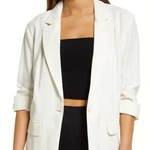 Open Edit Unstructured Blazer